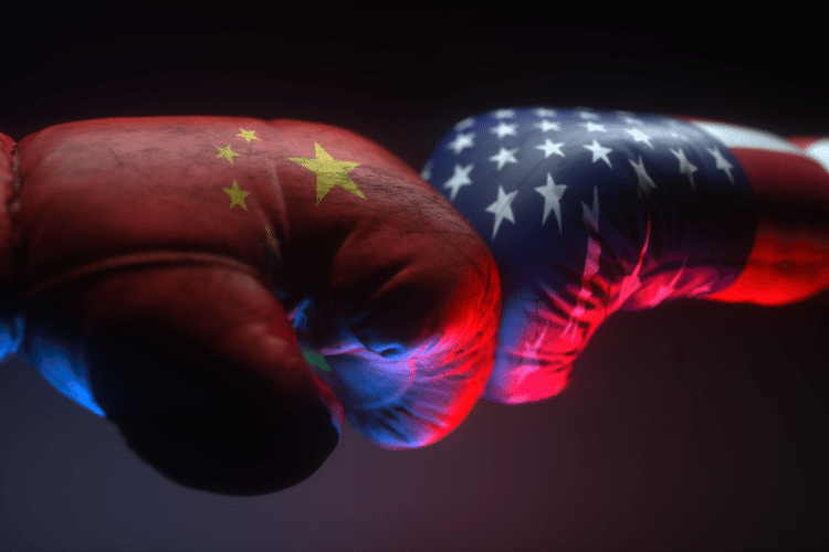 guerre entre la chine et les USA